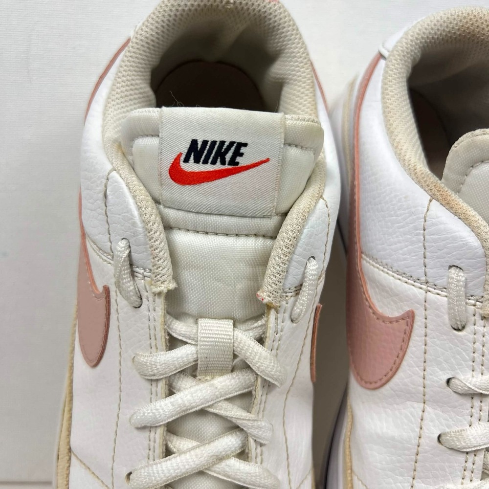 GUC Nike Court Legacy White Rose Whisper Sneaker Woman's Size 9 - Picture 4 of 13